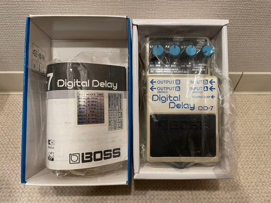玄関先迄納品 【箱/取説あり】BOSS DD-7 / digital Delay ディレイ