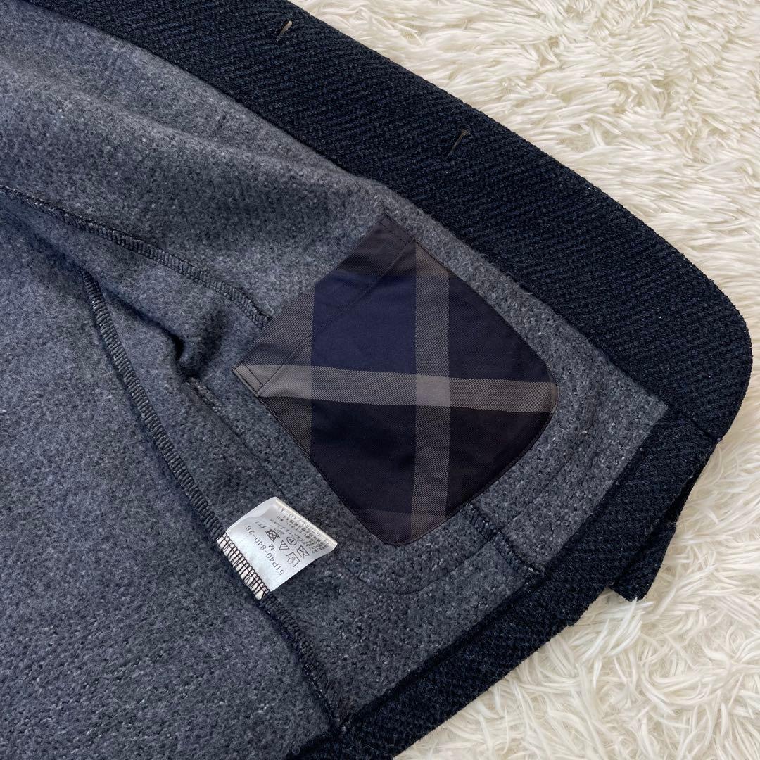 美品✨ブラックレーベルクレストブリッジ ニットジャケット 裏起毛 ヘリンボーン 美品✨ブラックレーベルクレストブリッジ ニットジャケット 裏起毛 ヘリンボーン