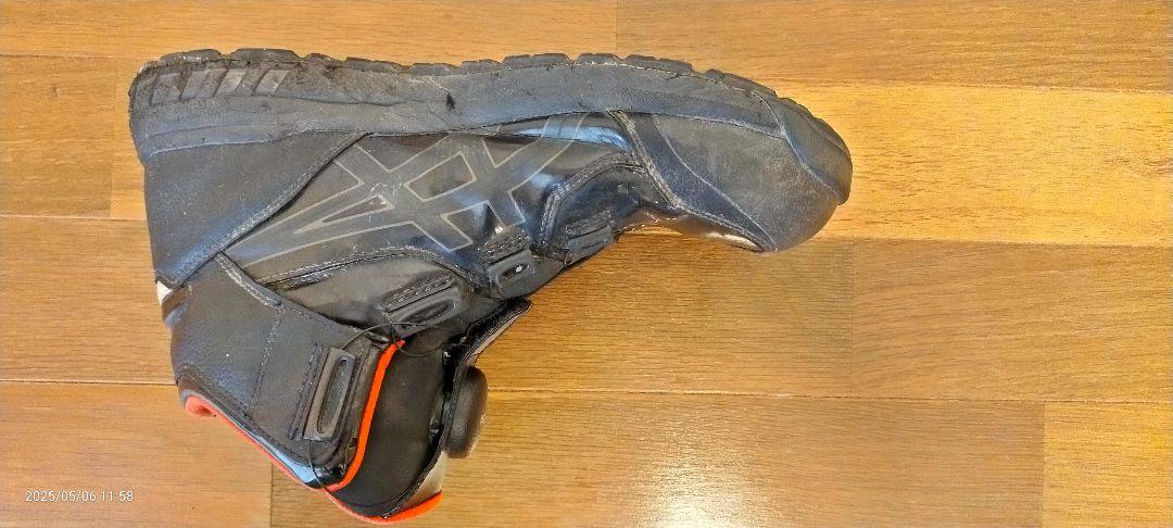 シ*コ様 ASICS BOA システム ハイカット安全靴 ブラック/オレンジ