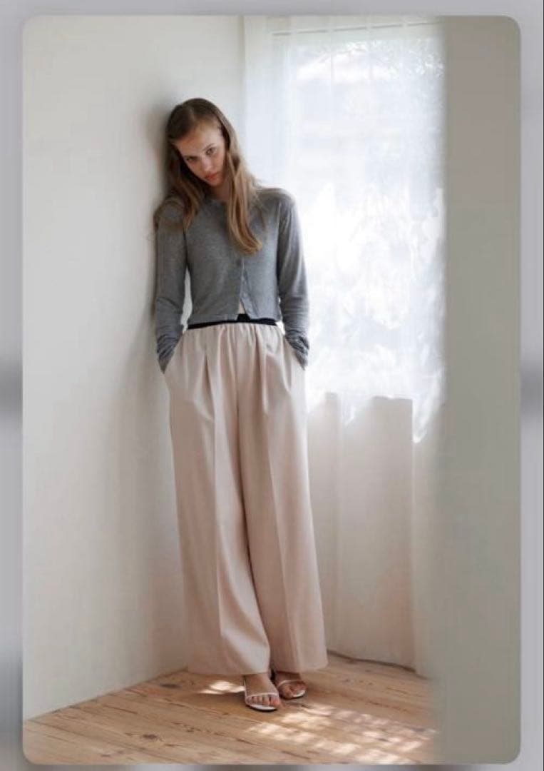 Pois ポワ イージーパンツM