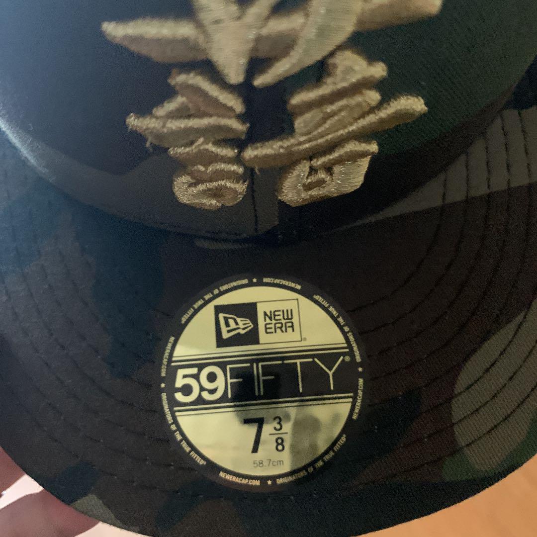 THA BLUE HERB ニューエラ キャップ 7 1/2 NEW ERA - THA BLUE HERB × NEW ERA CAP 7 2/1(59.6cmの通販 by