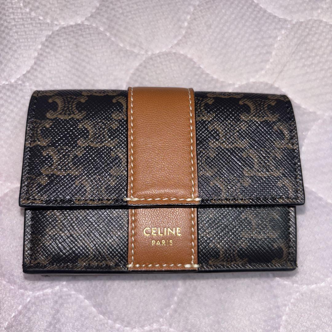 CELENE 三つ折り財布　セリーヌ　トリオンフ