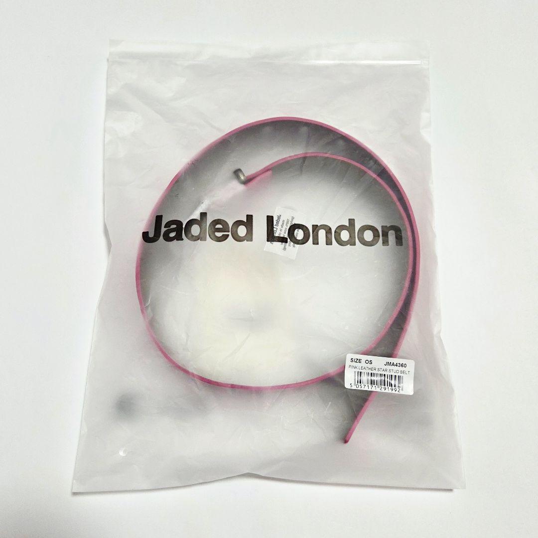 わんこ【新品】JADED LONDON Pink Asta ベルト