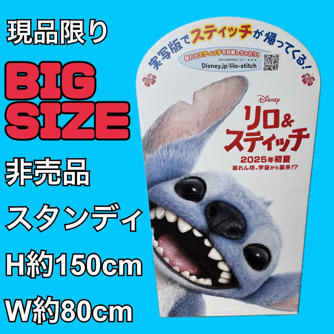 リロ＆スティッチ ディズニー 実写映画 非売品 スタンディー パネル 中村海人