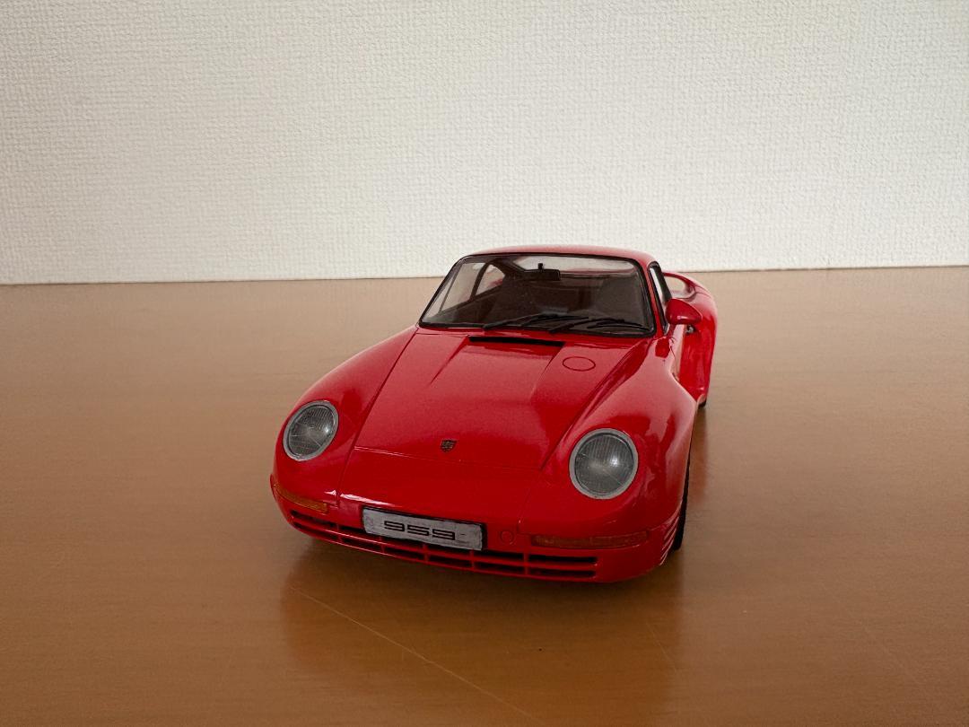 【組立完成品】タミヤ 1/24 ポルシェ959 (レッド）
