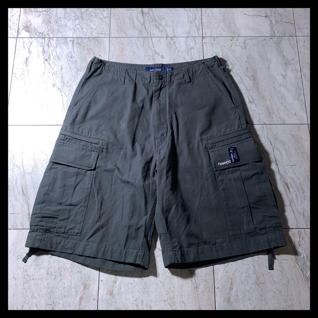 NAUTICA ノーティカ BDU イージー ワイド カーゴショーツ M
