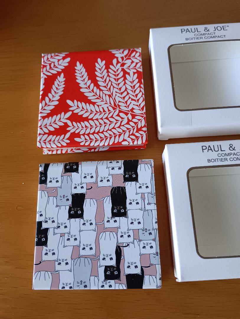 値下げ美品PAUL＆JOEポール＆ジョーコンパクト限定品2種