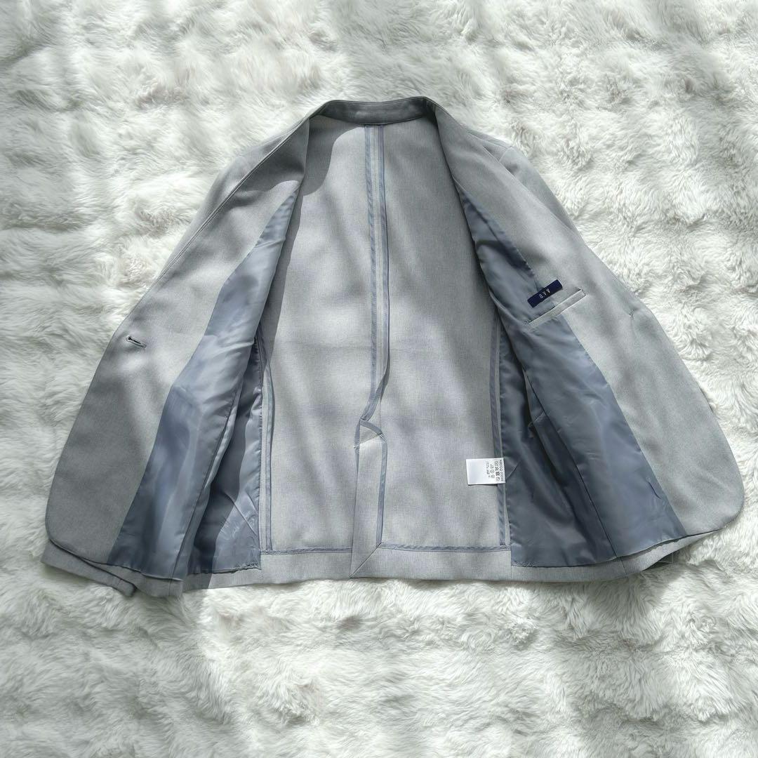 a.v.v. アーヴェヴェ★セットアップ　スーツ　ノーカラー　ジャケット　L