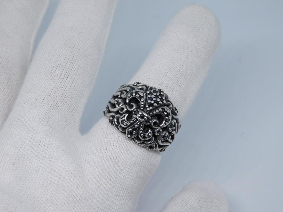 21号 新品 ナチュラルボーンアディクション ユリ ジルコニア リング