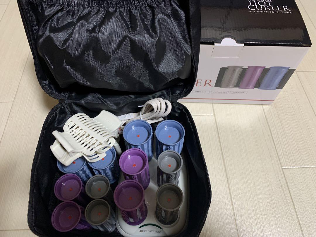 【美品】クレイツイオンホットカーラー海外兼用
