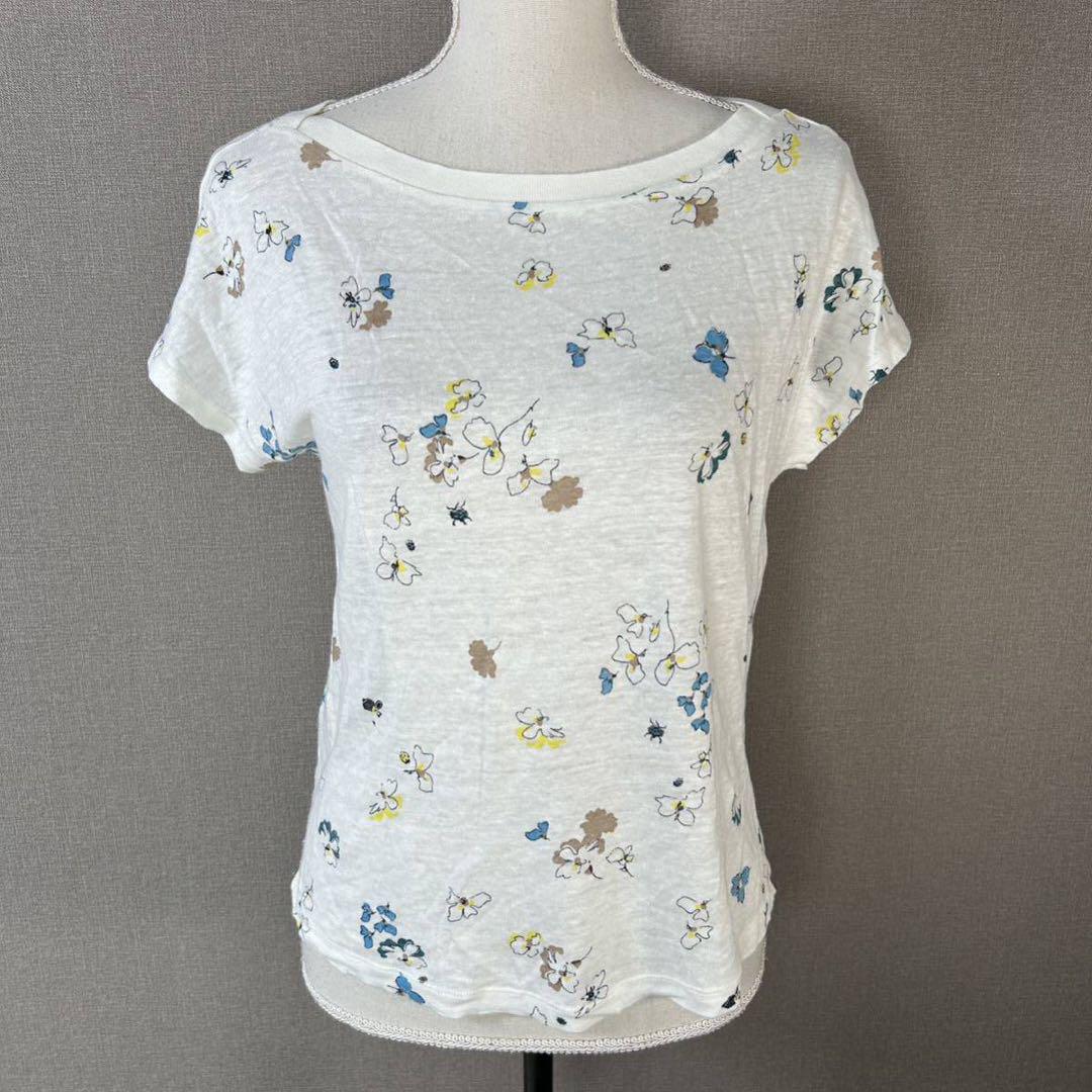 Vivienne Westwood ベージュ 花柄プリント チュニック 半袖