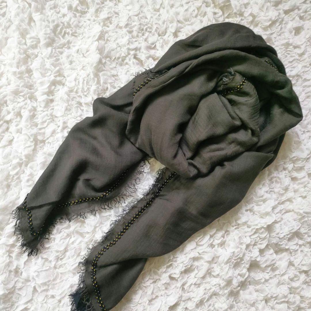 ファリエロサルティ　ストール カシミヤ混 Faliero Sarti