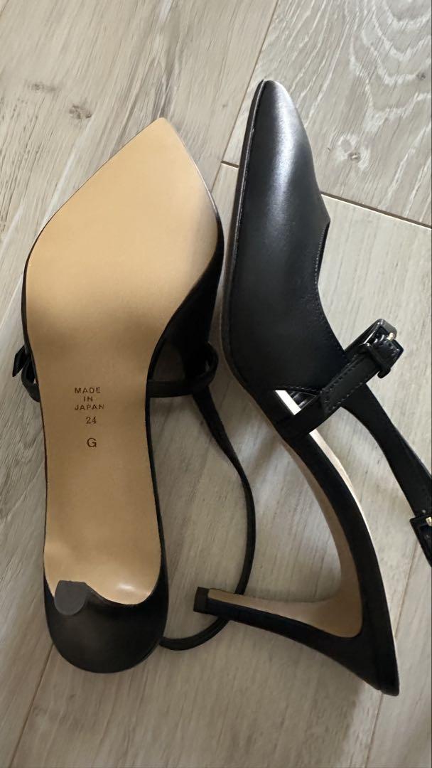ダイアナ♪新品バックレスパンプス♡黒