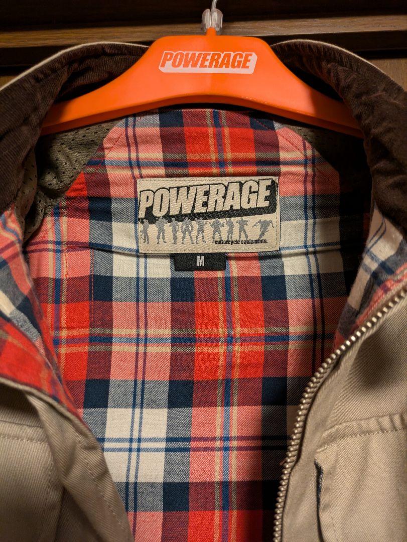 Power Age　パワーエイジ　ライディングジャケット　Mサイズ
