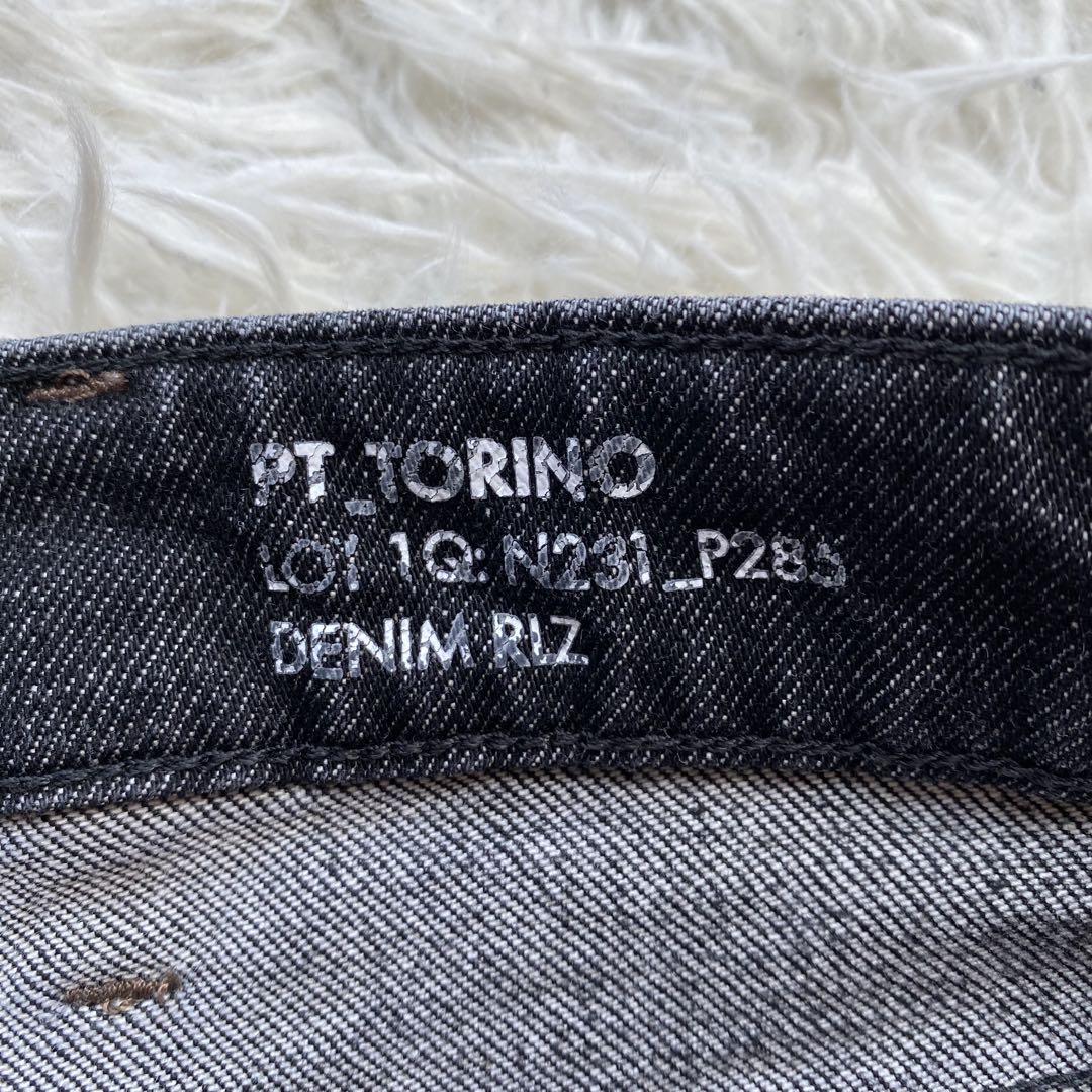 【極美品】 PT TORINO BR別注 SWING 31 ブラックデニム
