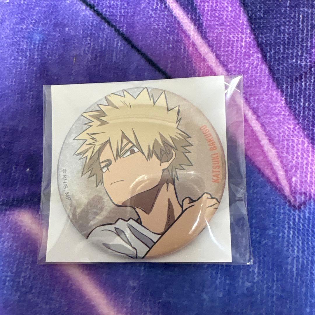 ヒロアカ ベースヤード トーキョー 爆豪勝己 缶バッジ