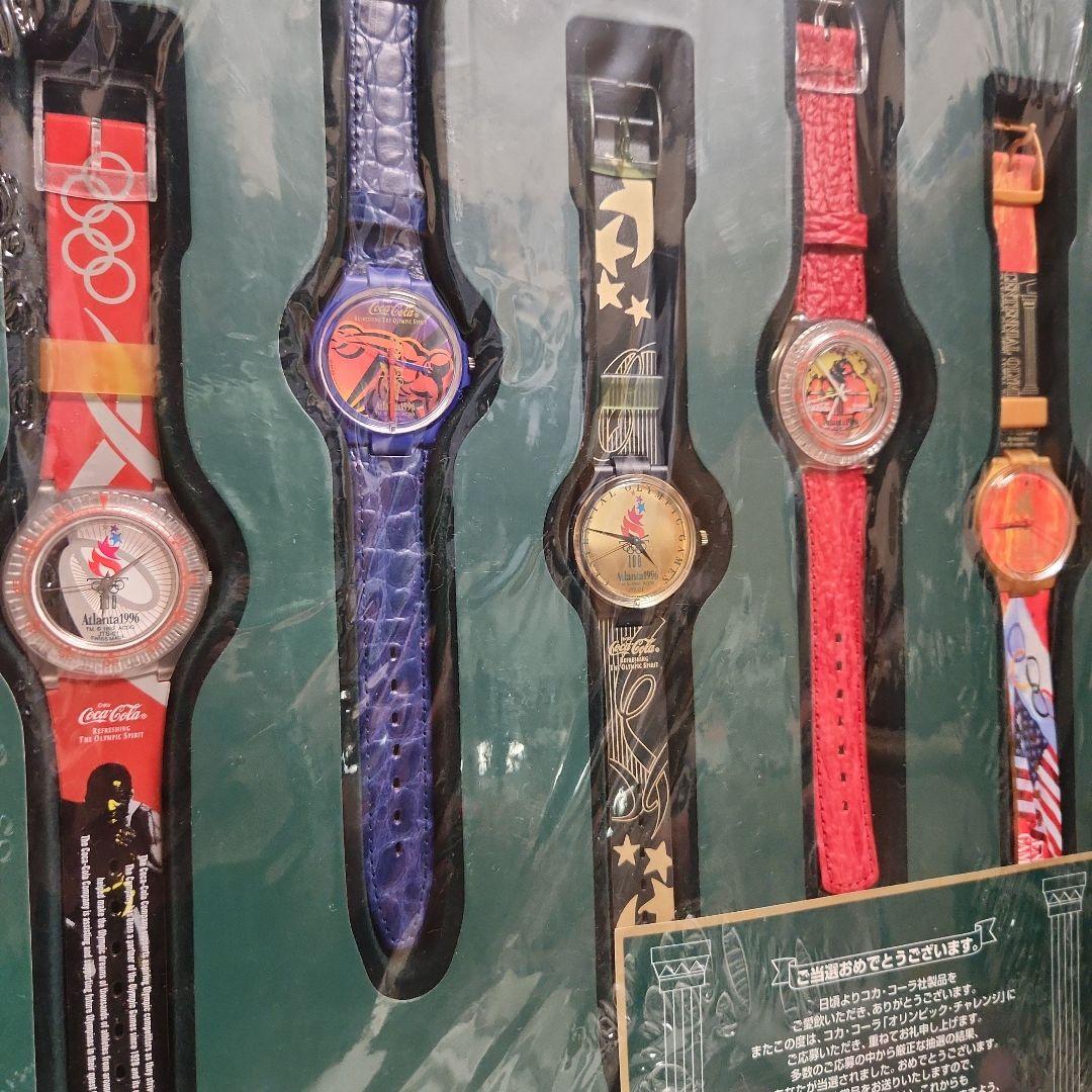 未開封 コカコーラ アトランタオリンピック1996 腕時計スウォッチSWATCH