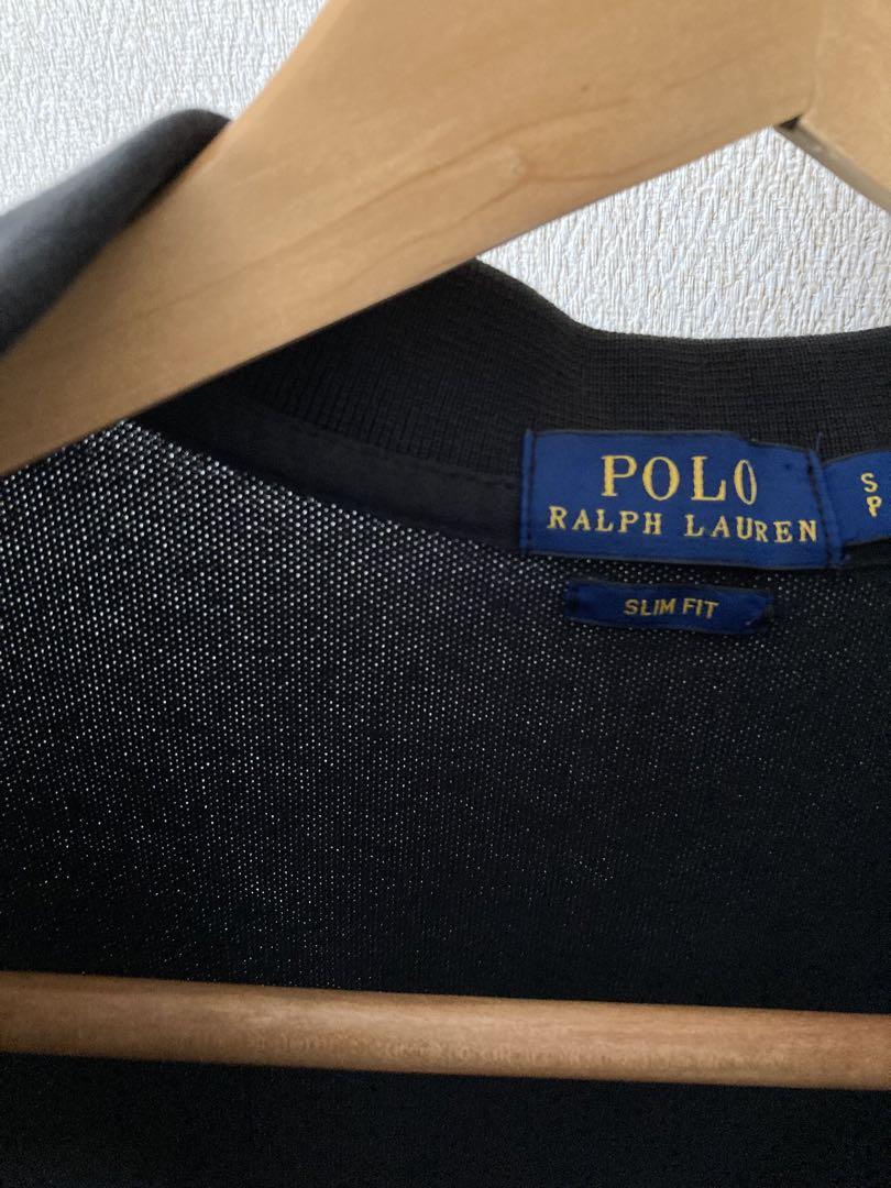 【未使用】POLO RALPH LAUREN スリムフィット　ポロシャツ　黒