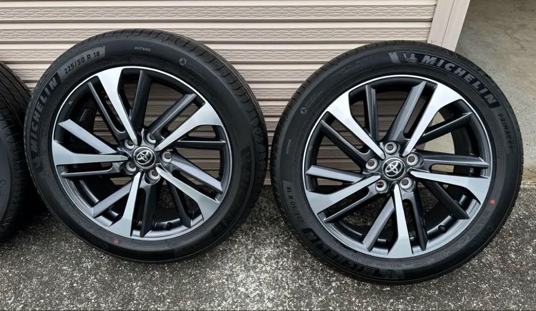 新車外し カローラクロス純正ホイールタイヤセット&純正ナット