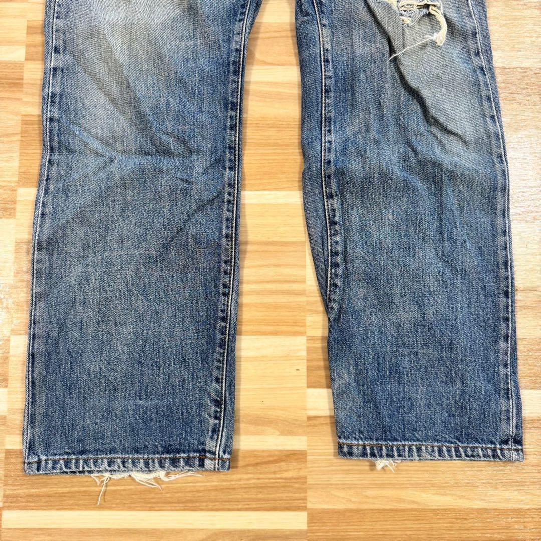 Levi s501xxBIGEダメージデニムジーンズジーパンパンツ古着ヴィンテジ
