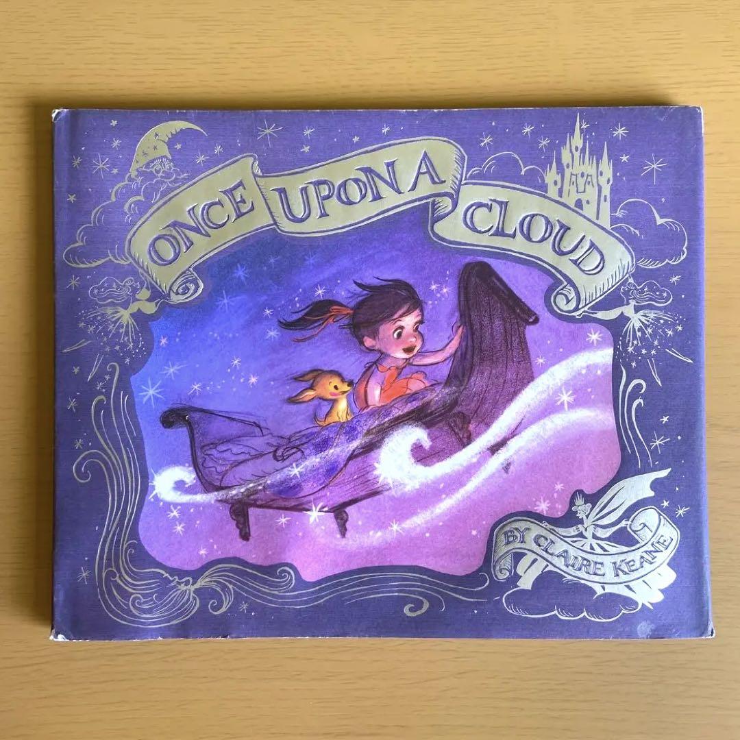全国送料無料・イイ店 a Upon Once Cloud 英語多読 ハードカバー 洋書 英語絵本 絵本 洋書