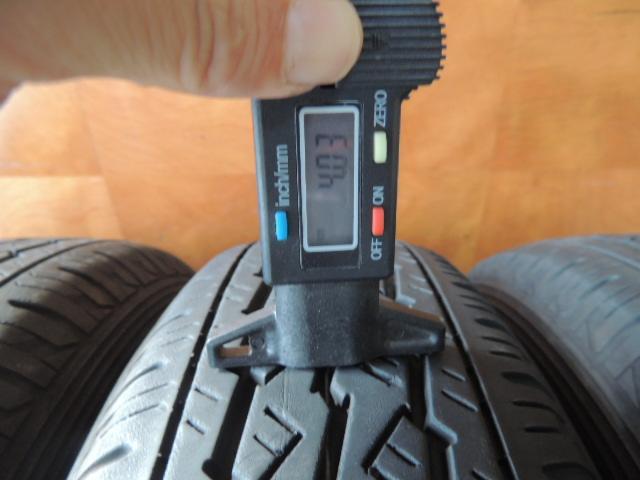 T297　145/80R12 LT　ブリヂストン　4本　スチールホイール付き