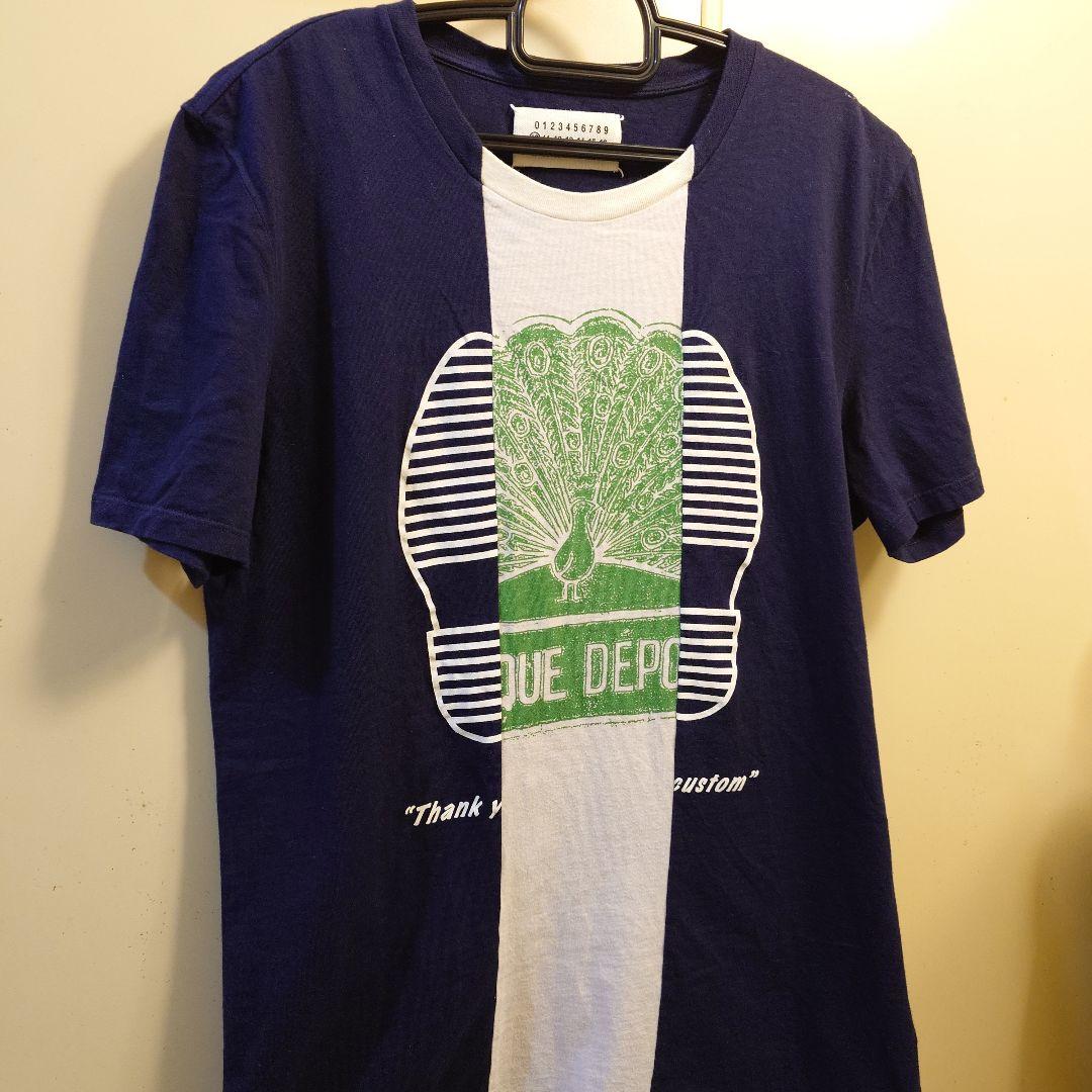 マルジェラ　ドッキングtシャツ マルジェラ ドッキング再構築Tシャツ サイズ46 - メルカリ
