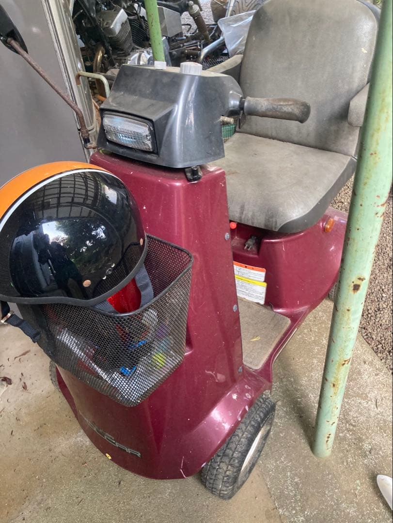 シニアカー ポルカーやや傷や汚れあり