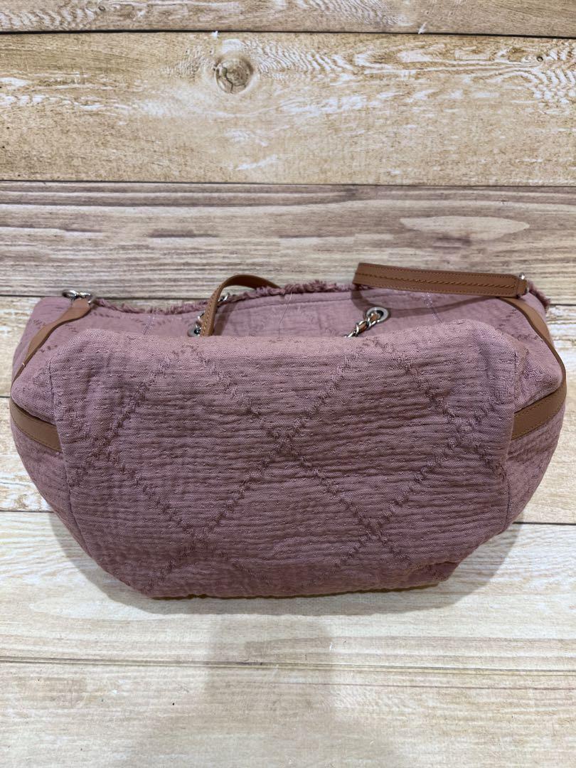 シャネル　ラージショッピングバッグ　ショルダーバッグ　ドーヴィル　　2way