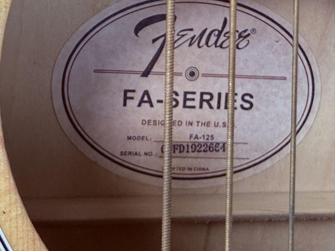 FENDER アコースティックギター FA-125