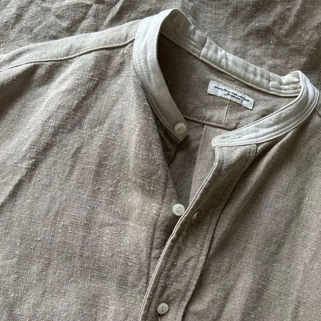 sus-sous ヴィンテージリネンシャツL Paul Harnden