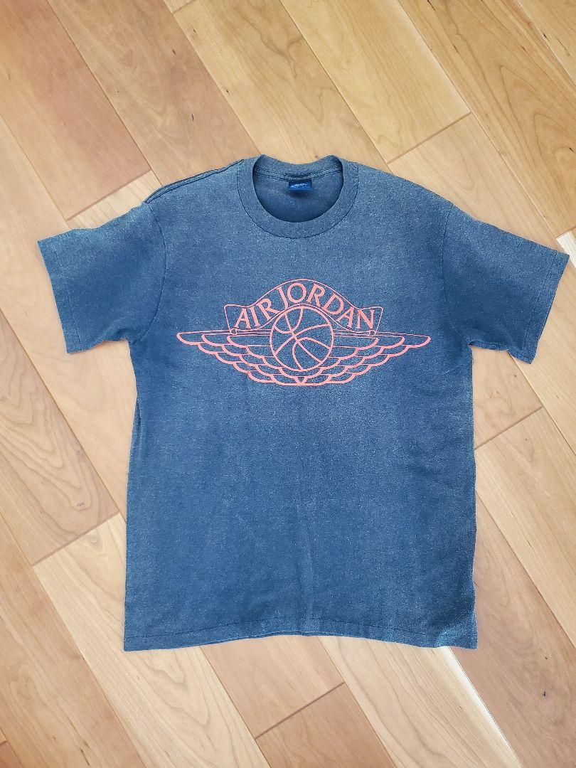 ナイキ NIKE ジョーダン Tシャツ 紺タグ 80s ブラック