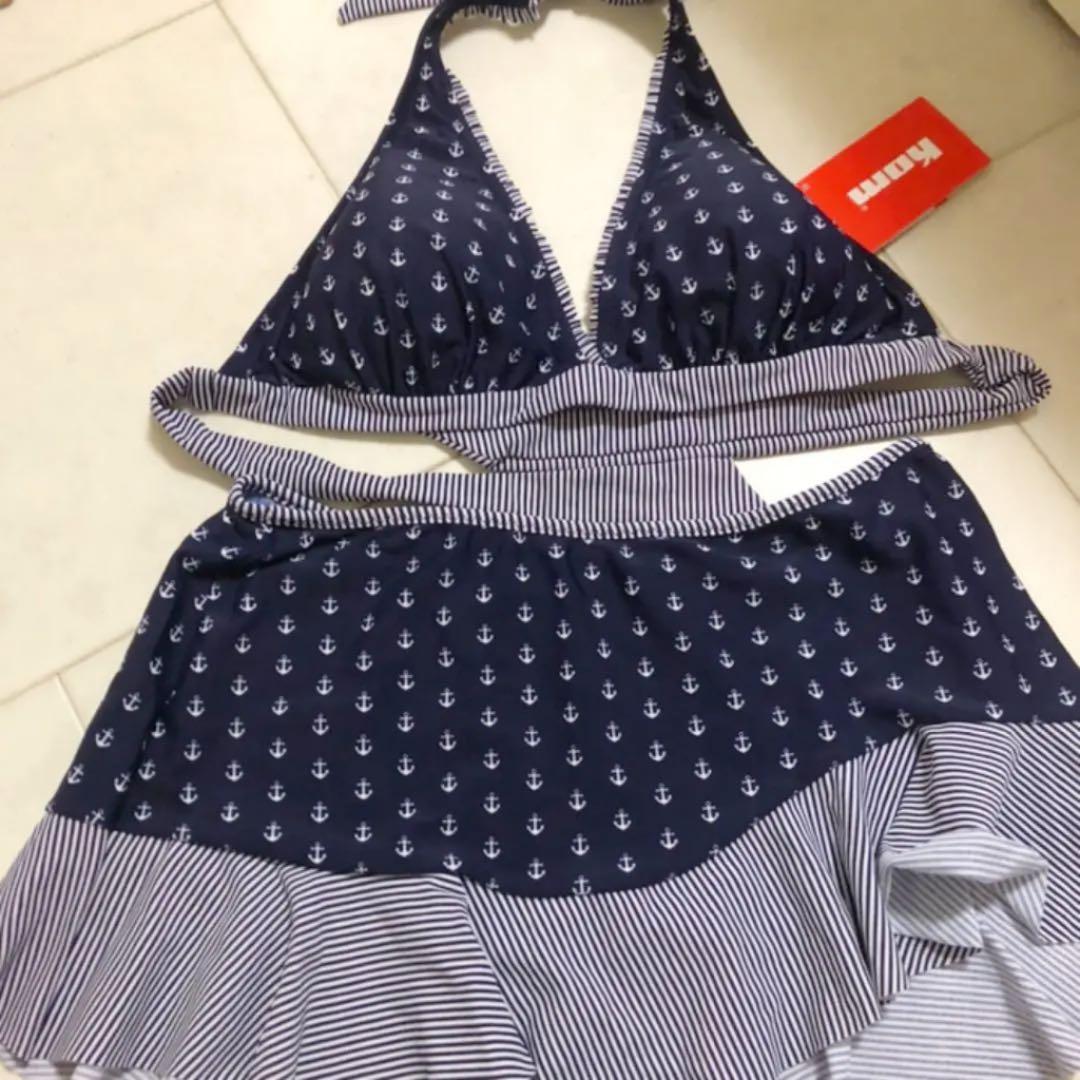 爆買い!】 インポートビキニ 3点セット タグ付き未使用 マリン