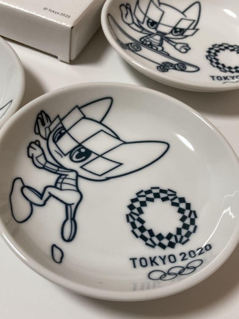 未使用4枚セット　東京オリンピック 非売品 ミニ皿 直径12cm