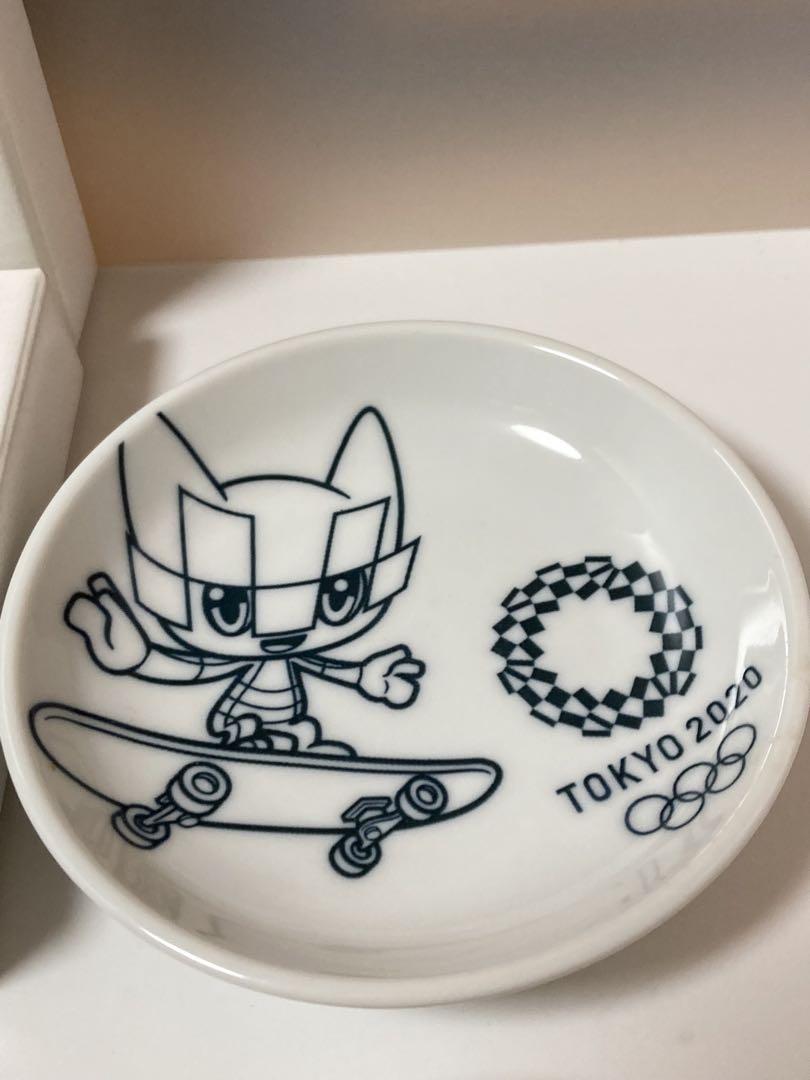 未使用4枚セット　東京オリンピック 非売品 ミニ皿 直径12cm