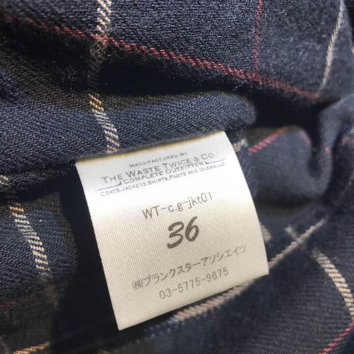 WASTE TWICE&Co ウエストトゥワイス サブマリンジャケット L