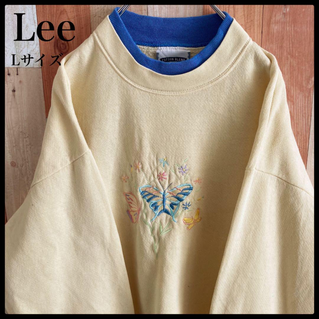 超目玉枠】 激レア Lee リー ビッグ刺繍ロゴ メキシコ製 スウェット レトロ古着 L pojoaju.org.py 超目玉枠】 激レア Lee リー ビッグ刺繍ロゴ メキシコ製 スウェット レトロ古着 L pojoaju.org.py