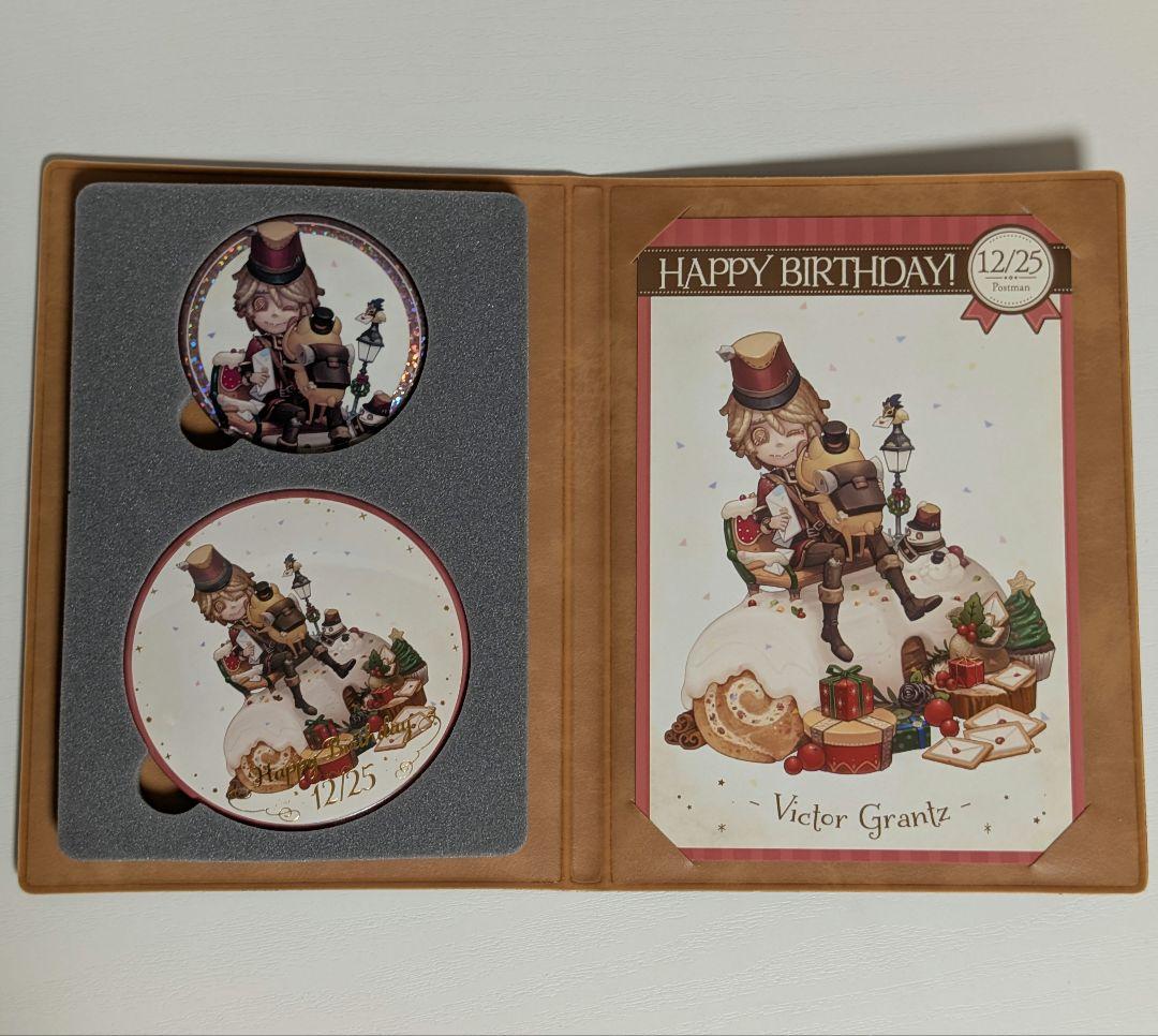 第五人格 占い師 誕生日　缶バッジ アクリルスタンド タペストリー ポストカード 第五人格 囚人 誕生日 グッズ 缶バッジ ポストカード 収納ケース