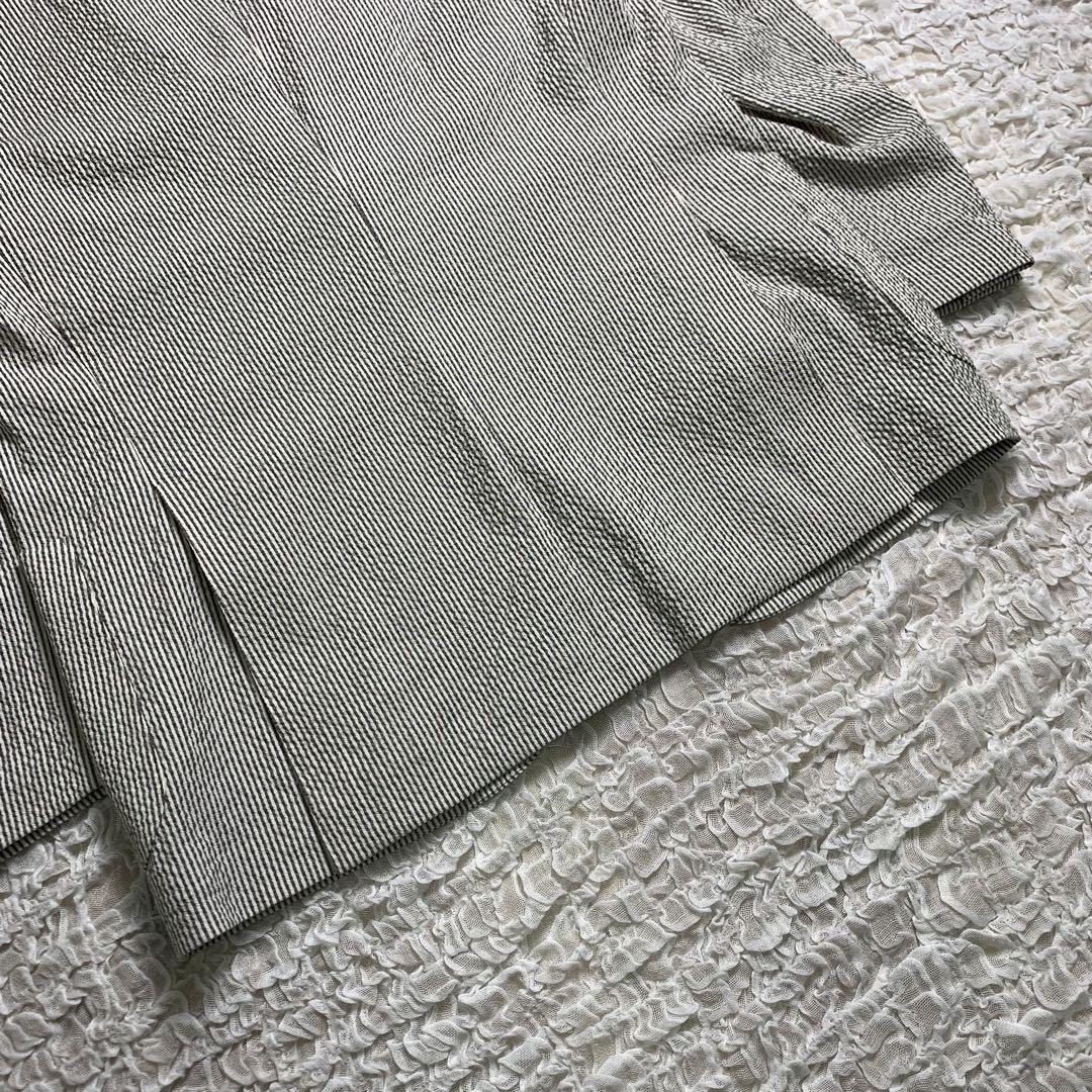 【美品】Mackintosh Londonテーラードジャケット　シアサッカー春夏