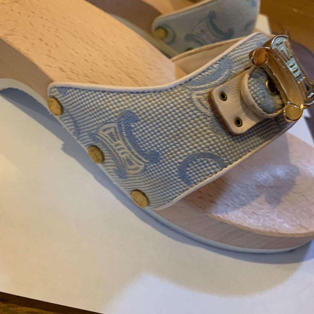 CELINE セリーヌ　サンダル　37　24ｃｍ　scholl
