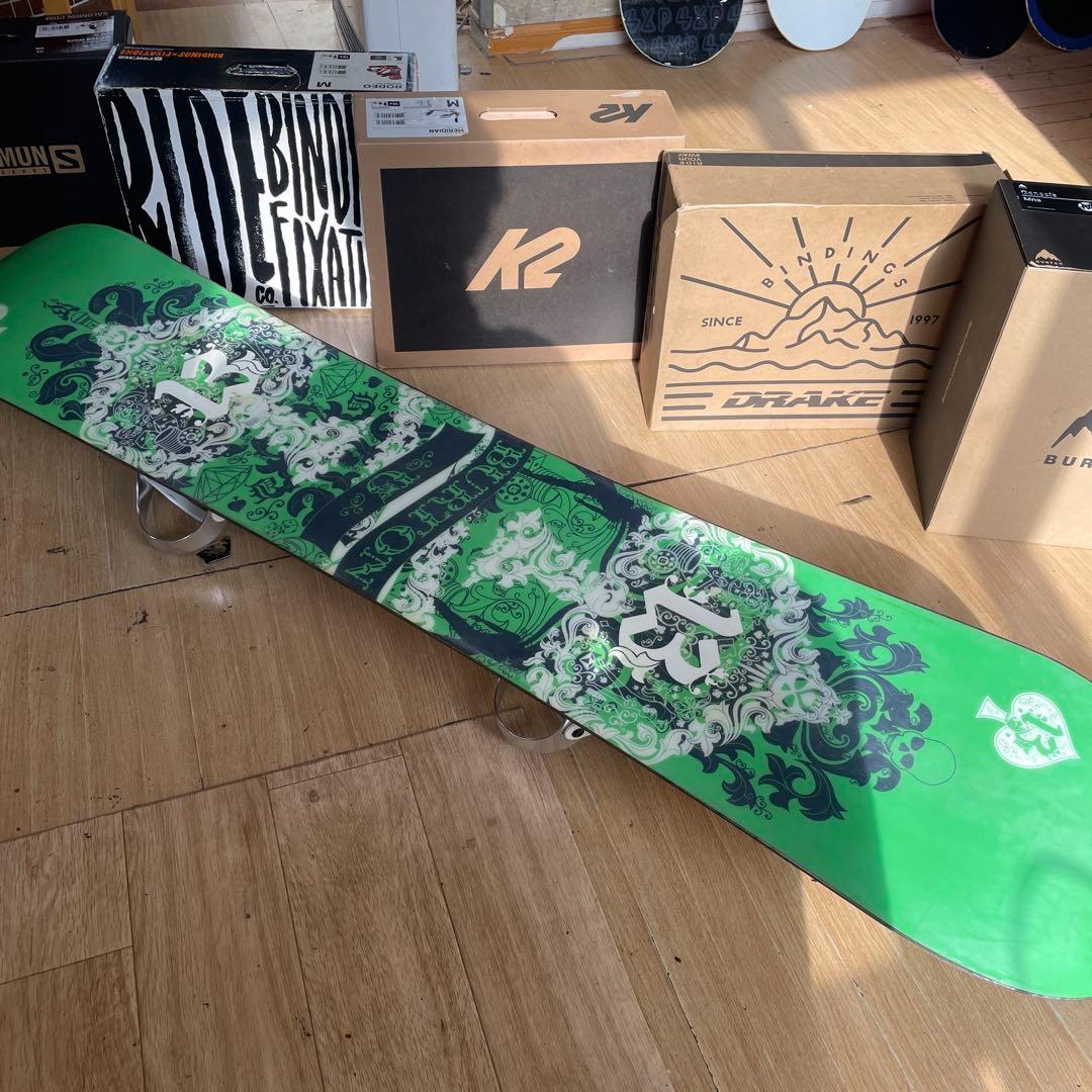 BURTON×KEMPER バートン スノーボードセット バインディング付 BURTON×KEMPER バートン スノーボードセット バインディング付