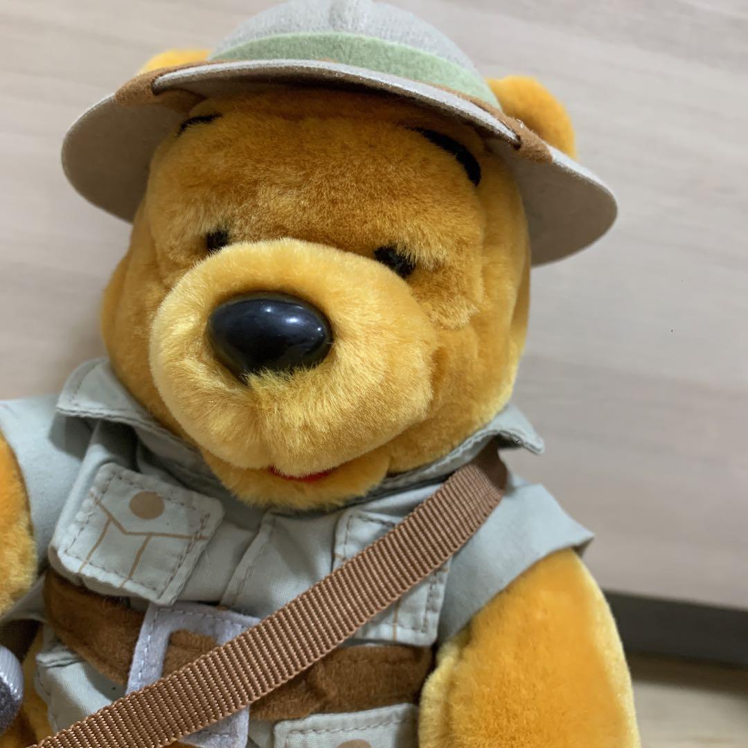 平成レトロ探検家のくまのプーさんぬいぐるみ
