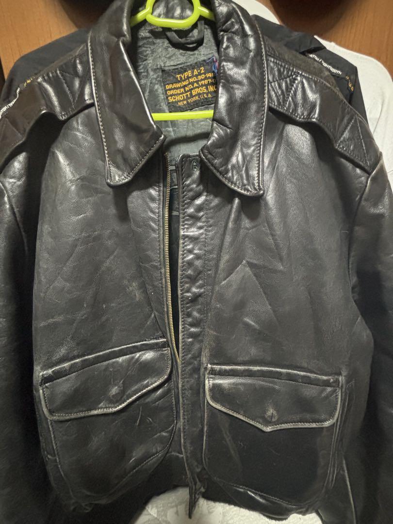 schott 80年代　A-2 フライトジャケット