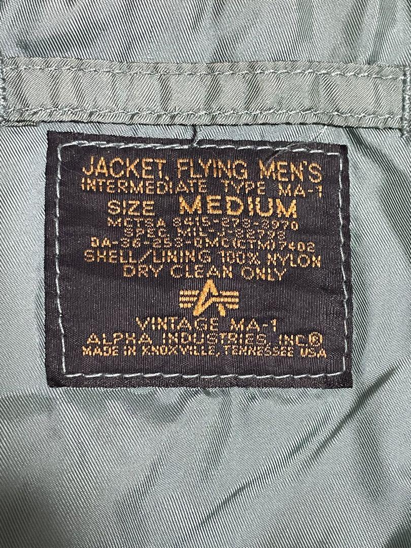 90s ALPHA USA製 MA-1 1950 vintage復刻