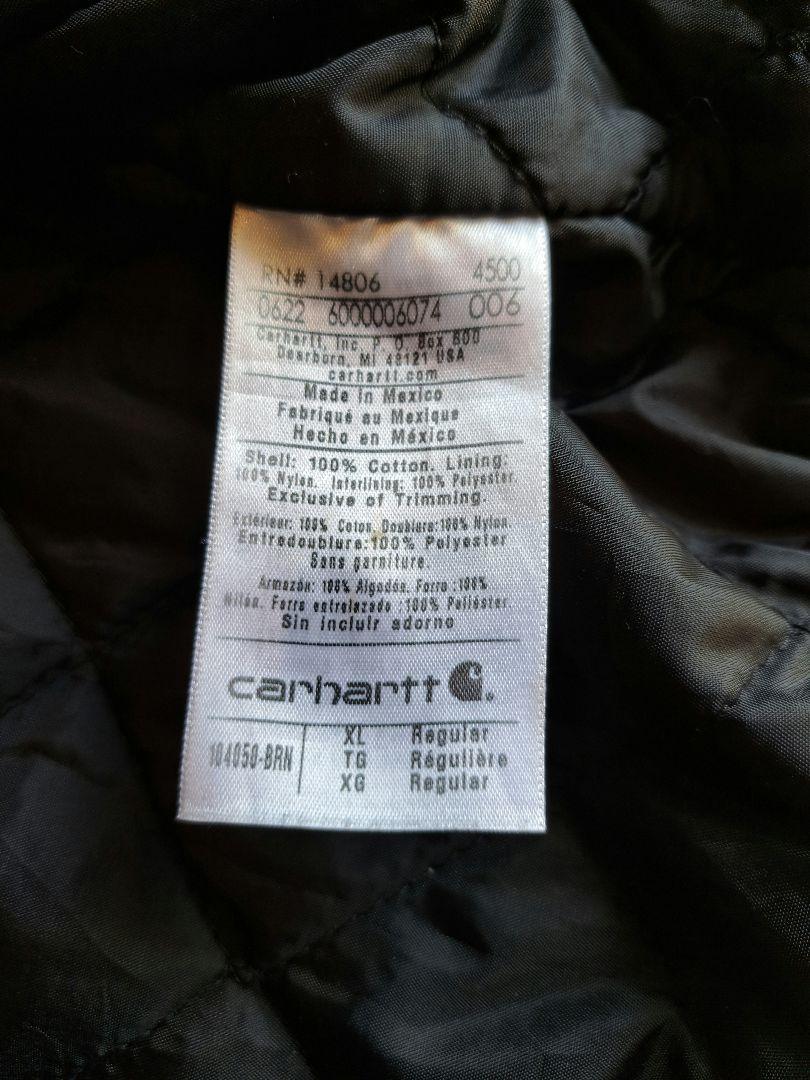 carhartt カーハート アクティブジャケット　J130 メキシコ製