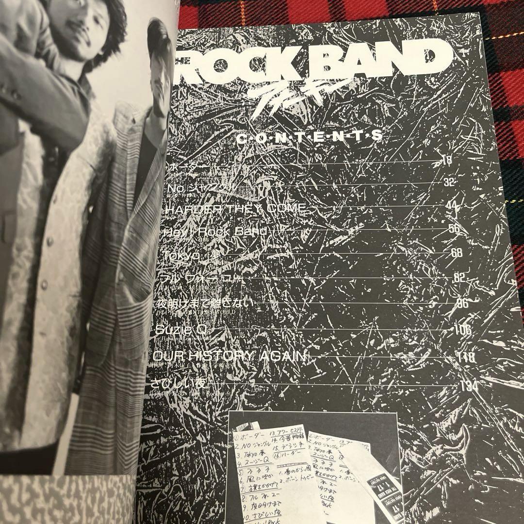 希少品レア アナーキー バンドスコア THE ROCK BAND タブ譜