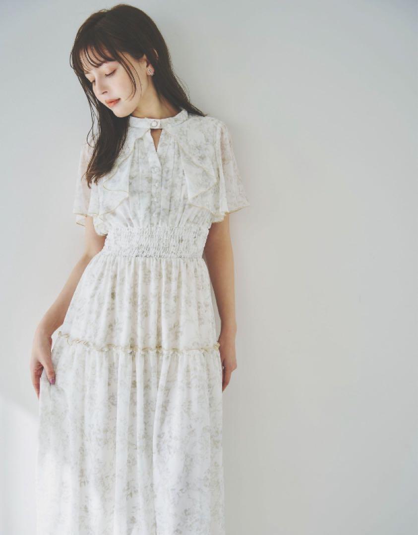 dazzlin watercolorflowerワンピース M