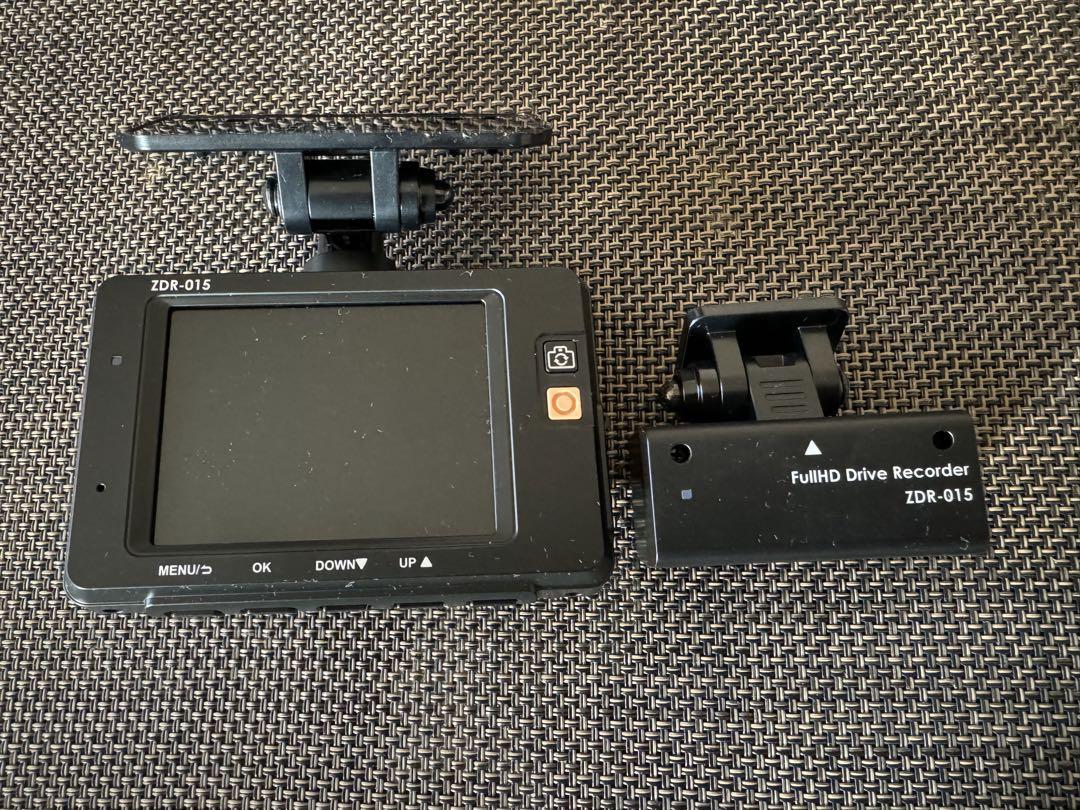 コムテック ZDR-015 ドライブレコーダー 前後カメラ 高画質 匿名配送