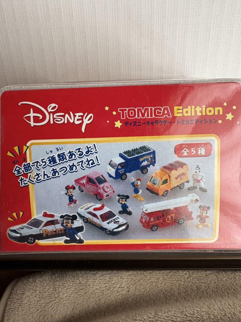 ディズニー トミカ エディションミニカーセット全5種