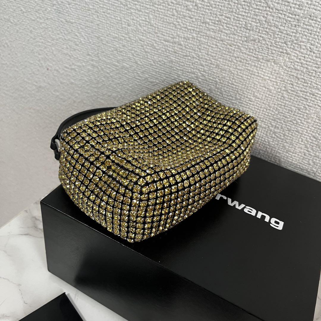 新品 アレキサンダーワン ビジュー ハンドバッグ ミニバッグ